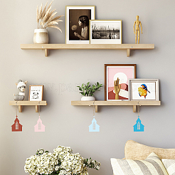 Haus MDF hängende Anhänger Dekorationen&nbsp;WOOD-WH20008-12