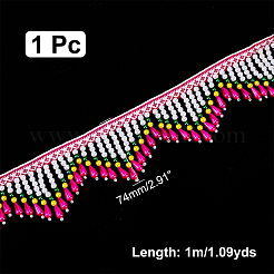 Rubans en polyester de style ethnique de 1 m&nbsp;OCOR-CA0001-14