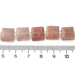 Natürlichen Erdbeere Quarzperlen Stränge&nbsp;G-L596-A20-01