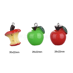 30 pz 3 ciondoli in resina stile&nbsp;RESI-LS0001-02P