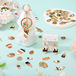 42pcs 21 styles de pendentifs en émail en alliage&nbsp;ENAM-TA0003-87