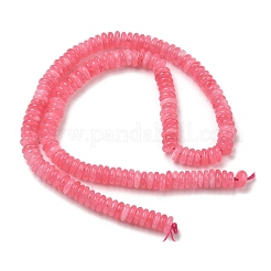 Chapelets de perles en jade blanc naturel teinté&nbsp;GG-CBAC08A-A01-01