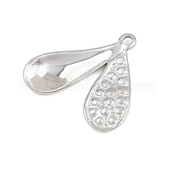 Pendentifs en acier inoxydable 304 sertis de strass&nbsp;SA-CBA038A-01A-P