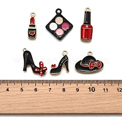 12pcs 6 Arten Legierungs-Emaille-Charms&nbsp;ENAM-FP0002-83