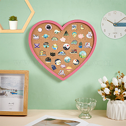 Schmuckdisplay aus Holz und Korktablett&nbsp;AJEW-WH0348-466B