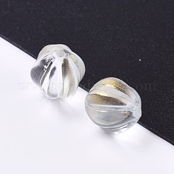 Perles en verre transparentes&nbsp;GLAA-L027-K03