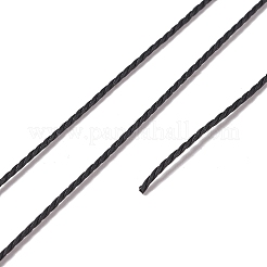 Cordon rond en polyester ciré&nbsp;YC-C001-01A-01