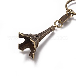 Porte-clés en alliage&nbsp;KEYC-WH0016-03AB