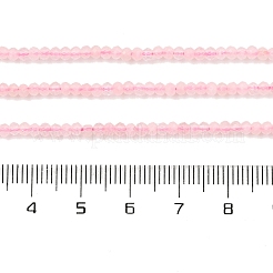 Granos naturales de abalorios de cuarzo rosa&nbsp;G-ONLY-T-B03-01A