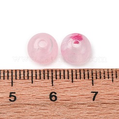 40 pz perline acriliche trasparenti&nbsp;OACR-S069-02B