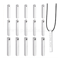 15 pendentif poli en acier inoxydable 304&nbsp;FIND-PH0020-86