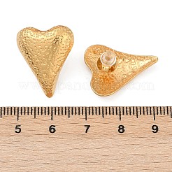 Orecchini a bottone in acciaio inossidabile 304 per donna&nbsp;EJEW-M095-01G