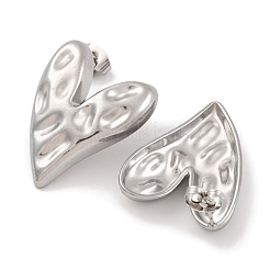 Pendientes de acero inoxidable 304 que no se deslustran&nbsp;EJEW-H013-38P