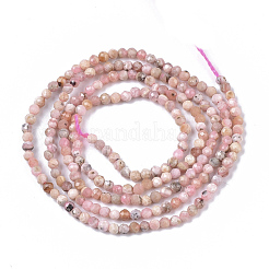 Natur Rhodochrosit Perlen Stränge&nbsp;G-S361-2mm-015