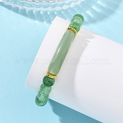 Bracelets extensibles en perles acryliques rondes de 8 mm&nbsp;BJEW-JB14279