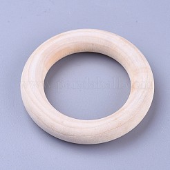 Unfertige Holzverbindungsringe&nbsp;WOOD-F002-01-55mm