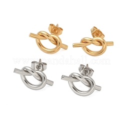 Ohrstecker aus 304 Edelstahl&nbsp;EJEW-C099-19GP
