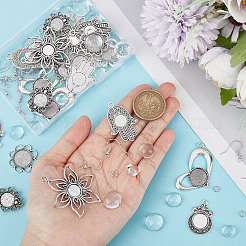 Kit de fabrication de boucles d'oreilles dôme vierges à faire soi-même&nbsp;DIY-SC0021-60