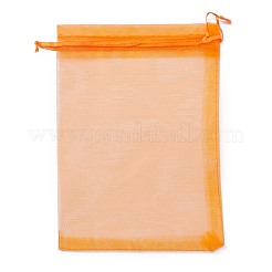 Sacs-cadeaux en organza avec cordon de serrage&nbsp;OP-R016-13x18cm-14