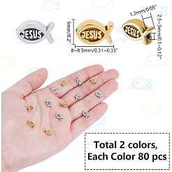 160pcs 2 Farben tibetanische Legierungsperlen&nbsp;FIND-AR0005-44
