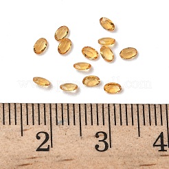 Cabochons de quartz jaune naturel à facettes&nbsp;G-I295-05C-16A-07