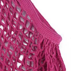 Sacchetti della spesa portatili in rete di cotone&nbsp;ABAG-H100-A05