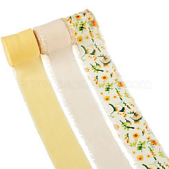 3 Rolle Chiffonbänder&nbsp;SRIB-TAC0002-25B-1