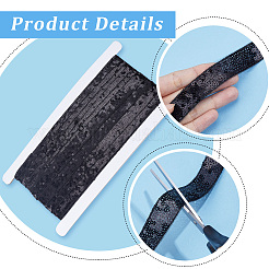 Ruban à paillettes en polyester de 10 mètre&nbsp;OCOR-CY0004-70B