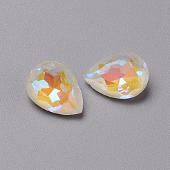 Cabochon in vetro strass&nbsp;X-RGLA-L024-E01-MI