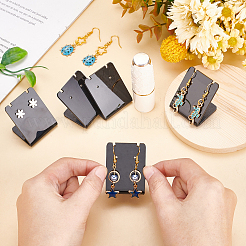 10 présentoir à boucles d'oreilles en verre organique&nbsp;EDIS-PH0001-11B