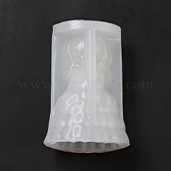 Fai da te 3d dea ragazza con statuetta di animali stampi in silicone&nbsp;LS-DIY-G081-01C