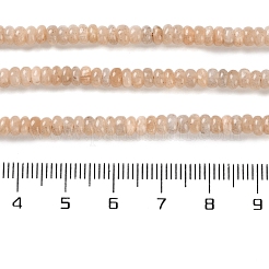 Natürliche sunstone Perlen Stränge&nbsp;G-K343-C35-01