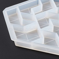 Pièces de tangram diy affichage décoration moules en silicone&nbsp;LS-DIY-G067-05E
