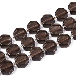Natürliche Eis Obsidian Perlen Stränge&nbsp;G-P534-A15-02