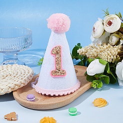 Chapeaux de fête en tissu&nbsp;AJEW-WH0348-739B