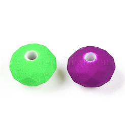 Sprühen gemalte Acrylperlen-Spitzlackiert&nbsp;ACRP-N003-05