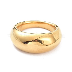 Ionenplattierung (IP) 304 Edelstahl-Fingerringe&nbsp;X-RJEW-F115-04C-G