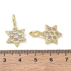 Pendentifs en laiton zircon cubique transparent&nbsp;KK-CBA56EF-01G