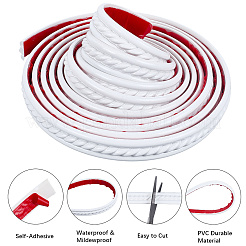 PVC selbstklebende flexible Formleiste&nbsp;AJEW-WH20064-72