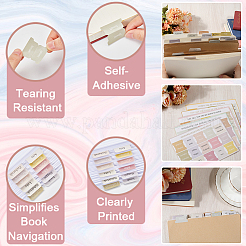 Etiqueta adhesiva papel pegatinas autoadhesivas&nbsp;DIY-WH20001-30B