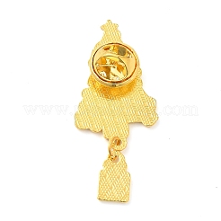 Alfileres esmaltados para árbol de Navidad y caja de regalo&nbsp;JEWB-A014-05