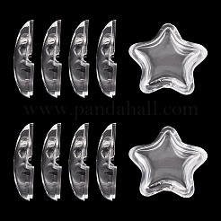 12pcs cuentas de acrílico transparente&nbsp;TACR-TA0001-77A