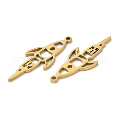 Placcatura ionica (ip) ciondoli in acciaio inossidabile 304&nbsp;STAS-L020-041G