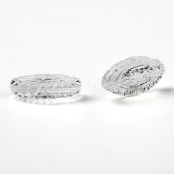 Perles en acrylique transparente, environ 8 mm de large, Longueur 15mm, Trou: 1.5mm
