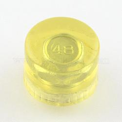 Фурнитура резинового молотка, Hammer Heads, желтые, 22x24 мм