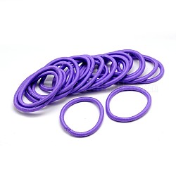Accessori per capelli della ragazza, filo di nylon legami dei capelli fibra elastica, Supporto ponytail, viola medio, 44mm