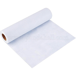 Pellicola di poliammide pa, per abbigliamento fai da te accessori per il cucito, fumo bianco, 30x0.01cm