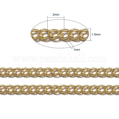 Catene di ottone ritorti&nbsp;CHC010Y-G-1