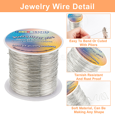Wholesale Fingerinspire Round Copper Jewelry Wire 