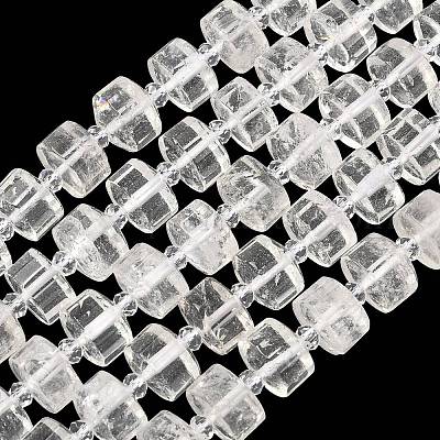 Natürlichem Quarz-Kristall-Perlen Stränge&nbsp;G-G453-G03-7x12mm-1